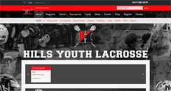 Desktop Screenshot of hillslacrosse.com